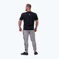 Pantaloni pentru bărbați NEBBIA Golden Era light grey 3