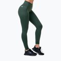 Colanți pentru femei NEBBIA Classic Hero High-Waist verzi 5700910