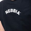 Top de antrenament pentru femei NEBBIA Loose Fit & Sporty Crop Top negru 5830110 4