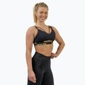 Sutien fitness NEBBIA Iconic Intense black/gold