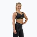 Sutien fitness NEBBIA Iconic Intense black/gold 2