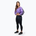 Bluză pentru femei NEBBIA Crop Hoodie Iconic lila 2