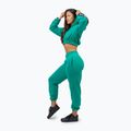 Bluză pentru femei NEBBIA Crop Hoodie Iconic green 2