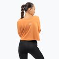 Top de antrenament pentru femei NEBBIA Gym Spirit Crop orange 3