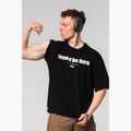 Tricou de antrenament pentru bărbați NEBBIA Heavyweight Grind black 5