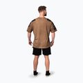 Tricou de antrenament pentru bărbați NEBBIA Washed-Off Lifting Club light brown 3