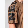 Tricou de antrenament pentru bărbați NEBBIA Washed-Off Lifting Club light brown 4