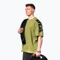 Tricou de antrenament pentru bărbați NEBBIA Washed-Off Lifting Club green 4
