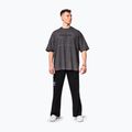 Tricou de antrenament pentru bărbați NEBBIA Washed-Off Heavyweight No Shortcuts black 2