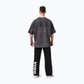 Tricou de antrenament pentru bărbați NEBBIA Washed-Off Heavyweight No Shortcuts black 3