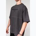 Tricou de antrenament pentru bărbați NEBBIA Washed-Off Heavyweight No Shortcuts black 4