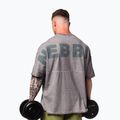 Tricou de antrenament pentru bărbați NEBBIA Washed-Off Heavyweight No Shortcuts light grey 3