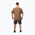 Tricou de antrenament NEBBIA Washed-Off Heritage light brown 3