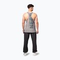 Tank top de antrenament pentru bărbați  NEBBIA Washed-Off Stringer Max Out light grey 3