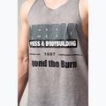 Tank top de antrenament pentru bărbați  NEBBIA Washed-Off Stringer Max Out light grey 4