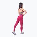 Colanți de antrenament pentru femei NEBBIA Washed High Waisted Legacy red 3