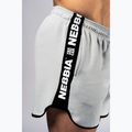 Pantaloni scurți de antrenament pentru bărbați NEBBIA Hero light grey 6