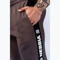 Pantaloni de antrenament pentru bărbați NEBBIA Hero brown 6