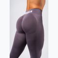 Colanți de antrenament pentru femei NEBBIA Flow Seamless Push-Up dark grey 6