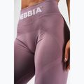 Colanți de antrenament pentru femei NEBBIA Flow Seamless Hight Waist Push Up pink 6