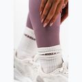 Colanți de antrenament pentru femei NEBBIA Flow Seamless Hight Waist Push Up pink 9