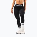 Colanți de antrenament pentru femei NEBBIA Flow Seamless Hight Waist Push Up black