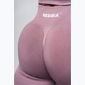 Colanți de antrenament pentru femei NEBBIA Flow Seamless Maximum Push-Up pink 8