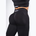 Colanți de antrenament pentru femei NEBBIA Flow Seamless Push Up Black 5