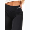 Colanți de antrenament pentru femei NEBBIA Flow Seamless High Waist Sculpting Flared Black 6