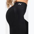 Colanți de antrenament pentru femei NEBBIA Flow Seamless High Waist Sculpting Flared Black 7