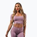 Top de antrenament pentru femei NEBBIA Flow Seamless pink