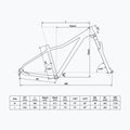 Bicicletă de munte pentru femei  Kellys Vanity X80 29" graphite grey 2
