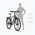 Bicicletă trekking Kellys Carson 10 28" gri piatră lunii 2