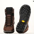 Cizme de trekking pentru femei Alpina Prima Mid maro închis 15
