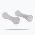 Gantere GymBeam Neoprene Dumbbells 2 x 2 kg grey