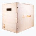 Cutie pliometrică GymBeam PlyoBox wood