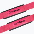 Benzi pentru ridicarea greutăților GymBeam X-Grip pink 3