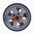 Roata pentru exerciții pentru mușchii abdominali GymBeam Ab Wheel negru/gri/oranj 3