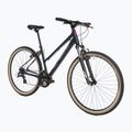 Bicicleta de cross pentru femei Superior RX 510 L albastru mat de noapte/argintiu/galben neon 2