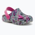 Coqui Little Frog mid.grey/fuchsia love/amulet sandale pentru copii 2