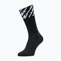 Șosete de ciclism SILVINI Oglio negru-albe 3120-UA1634/8013