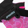 Mănuși de bicicletă pentru copii SILVINI Punta negru-roze 3119-CA1438/8911 3