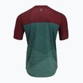 Tricou de ciclism pentru bărbați SILVINI Denno maroon-verde 3121-MD1803/92432 2