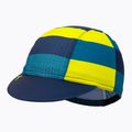 Căciulă de ciclism sub cască cu vizieră SILVINI Cameri Albastru-verde 3121-UA1816/32420 2