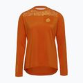 Longsleeve de ciclism pentru femei SILVINI Ella orange