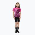Tricou de ciclism pentru copii  SILVINI Denni plum/pink 2