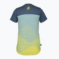 Tricou de ciclism pentru copii SILVINI Denni neon/blue 5
