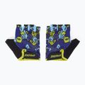 Mănuși de ciclism pentru copii SILVINI Locri blue/neon 2