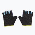 Mănuși de ciclism pentru copii SILVINI Locri blue/neon 3