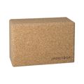 JadeYoga Cork Block Mic maro deschis CYBS 9
